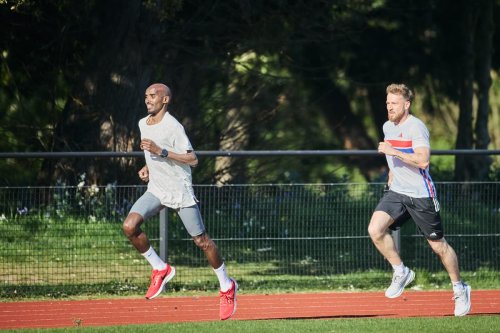 Sir Mo Farah tells Sam Thompson to ‘get real’ over marathon Soccer Aid challenge