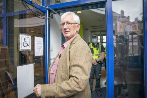 Former diplomat hands himself in to police ahead of jail sentence