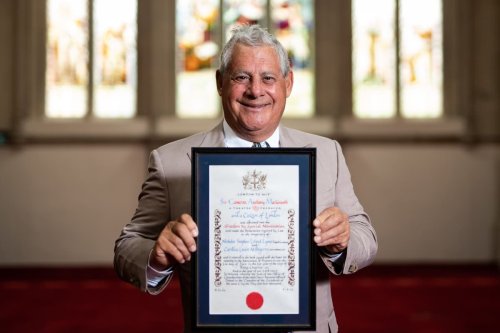 Sir Cameron Mackintosh receives Freedom of the City of London