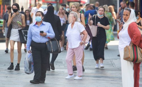 UK Covid cases drop for fifth day in a row
