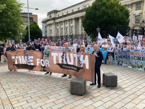 Protests take place across Ireland against UK Government legacy proposals