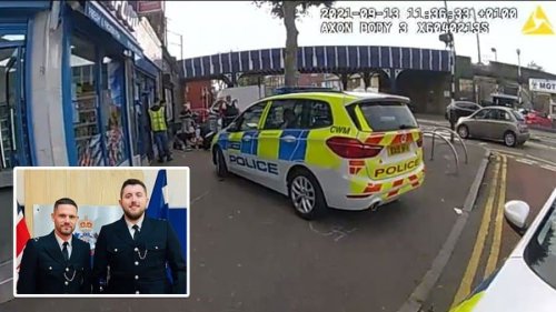 ‘Heroic’ Met Police officers hailed for arresting hammer attacker trying to kill two people in Leyton