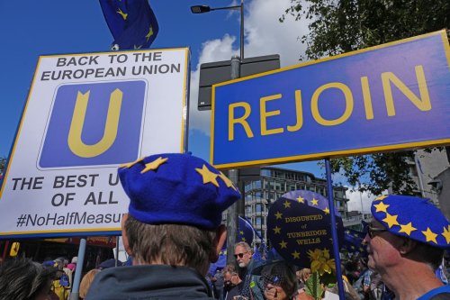 Brexit branded ‘a huge mistake’ as protestors march to re-join EU