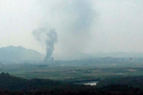 North Korea blows up inter-Korean liaison office as tensions rise