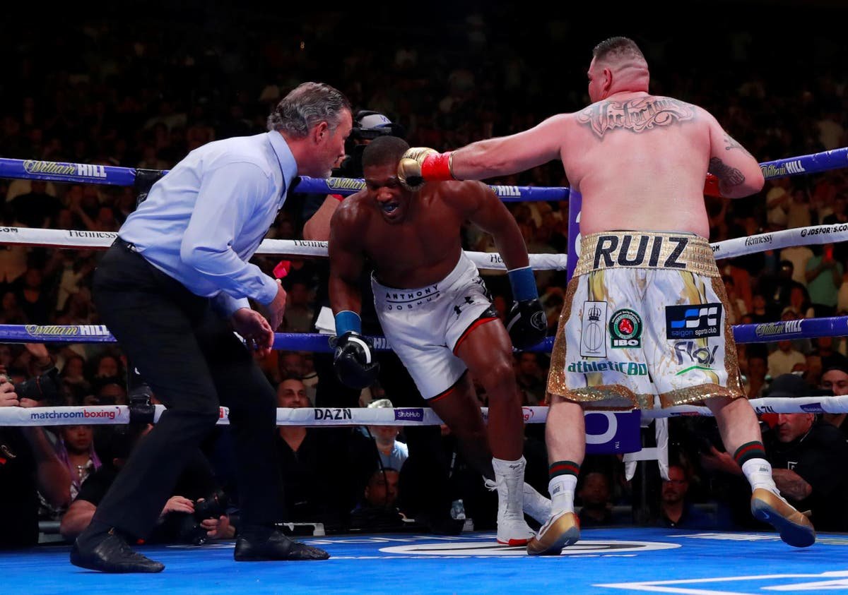 Anthony Joshua result: Joshua suffers shock loss to Andy Ruiz Jr to lose world titles on nightmare US debut