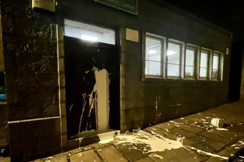 Teenager charged after rock smashes mosque window while worshippers inside