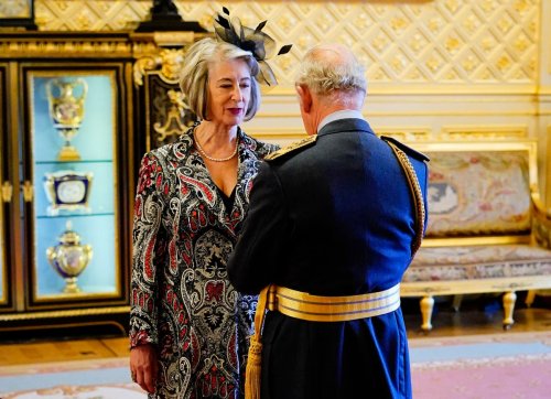 Maureen Lipman becomes a Dame as Prince Charles awards her the honour