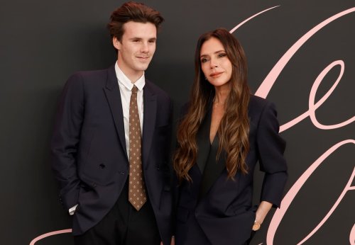 Cruz Beckham shows public support for mother Victoria after brother Brooklyn's snub