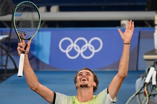 Zverev becomes first German man to win tennis singles gold medal