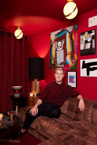 At home with Lee Broom, the designer who put Beyonce in a swing