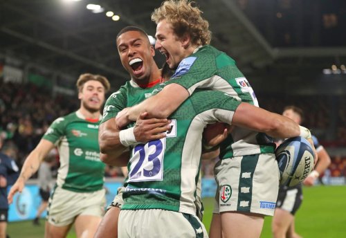 London Irish 39-17 Newcastle: Ollie Hassell-Collins stakes England claim as Exiles leap off bottom of table