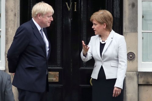 Johnson using populist policies to save his job is ‘unedifying’, Sturgeon says