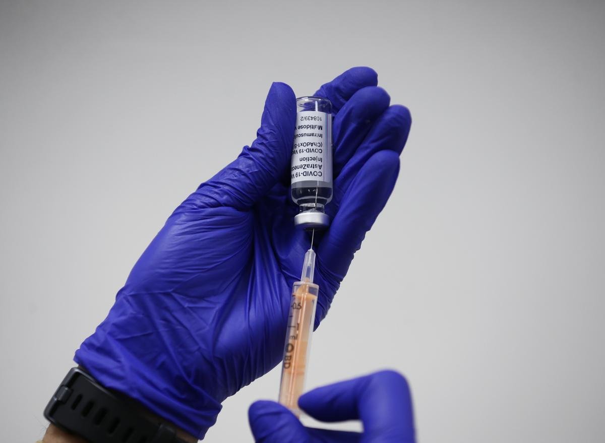 Protesters call for AstraZeneca to share Covid-19 vaccine techonology