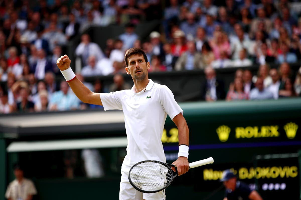 Novak Djokovic wins fifth Wimbledon title after beating Roger Federer in five-set thriller