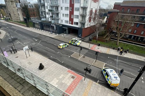 Teen rushed to hospital after stabbing on west London high street ...