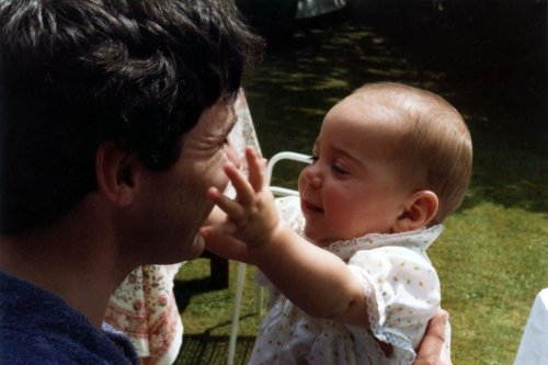Princess of Wales shares a baby photo of her smiling with her father