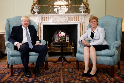‘End might be nigh’ for Boris Johnson, says Nicola Sturgeon