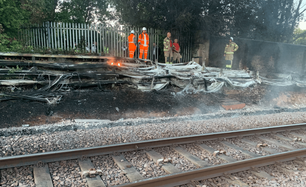 Train services resume after fire causes major disruption between Heathrow and Paddington