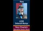 Luverne native Deborah Luethje Mariya honored in California for service as U.S. Navy chaplain