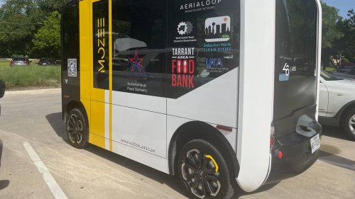 How drones, self-driving robots could help with food insecurity in Arlington