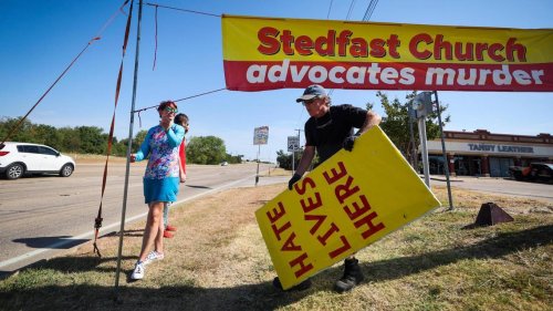 Photos: Watauga residents fight against Stedfast Baptist’s violent anti-gay rhetoric