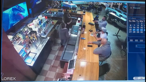 Lawyer tries to shoot ex-girlfriend but is tackled by bar patrons, Texas video shows