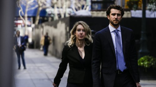 Elizabeth Holmes rises again — or at least her partner does