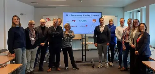 Brussels Airport kicks off first BlueSky community programme workshop
