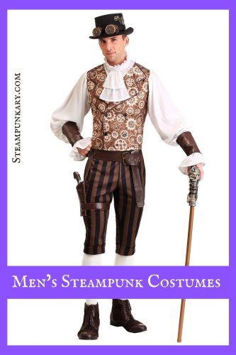 Men's Steampunk Costumes from HalloweenCostumes.com