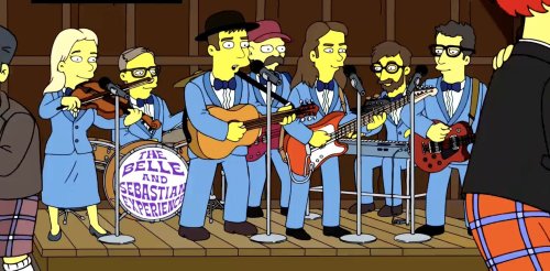 Belle And Sebastian Appeared In The Simpsons With An Original Song About Groundskeeper Willie