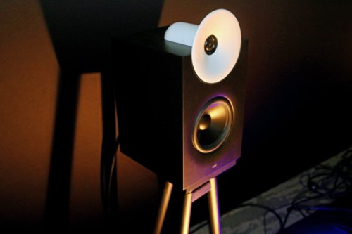 Aretai 100S loudspeakers with Benchmark DAC3, LA4, and AHB2s
