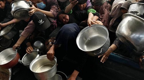 "Wir sterben langsam": Schockierende Aufnahmen zeigen Hungersnot in Gaza