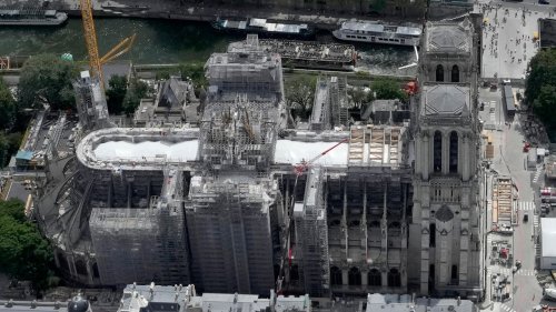 Das Blei auf dem Dach von Notre Dame: Pariser laufen Sturm gegen Pläne von Präsident Macron