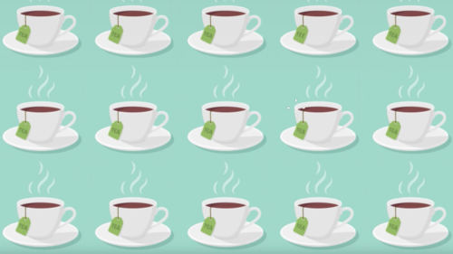 Schnelles Suchbild: Entdecken Sie die einzigartige Teetasse in 15 Sekunden?