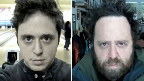 Jeden Tag ein Selfie: Wie sich dieser Mann über 20 Jahre verändert