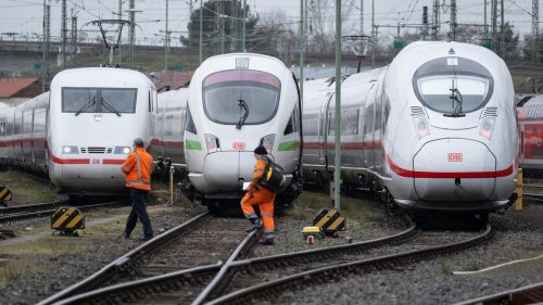 Bahn stellt Fernverkehr am Montag ein – Flughäfen Frankfurt und München stoppen Betrieb