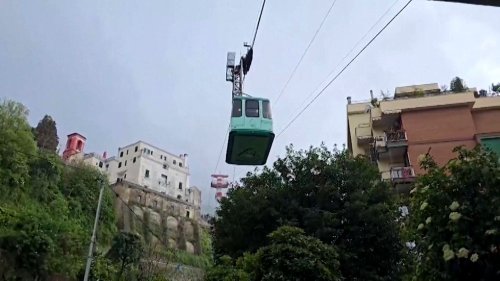 Polizei veröffentlicht Aufnahmen nach Gondel-Absturz in Neapel