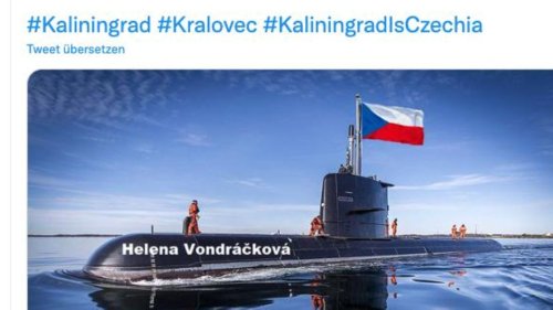 Das russische Kaliningrad soll zu Tschechien gehören – Aktion wird zum Twitter-Hit