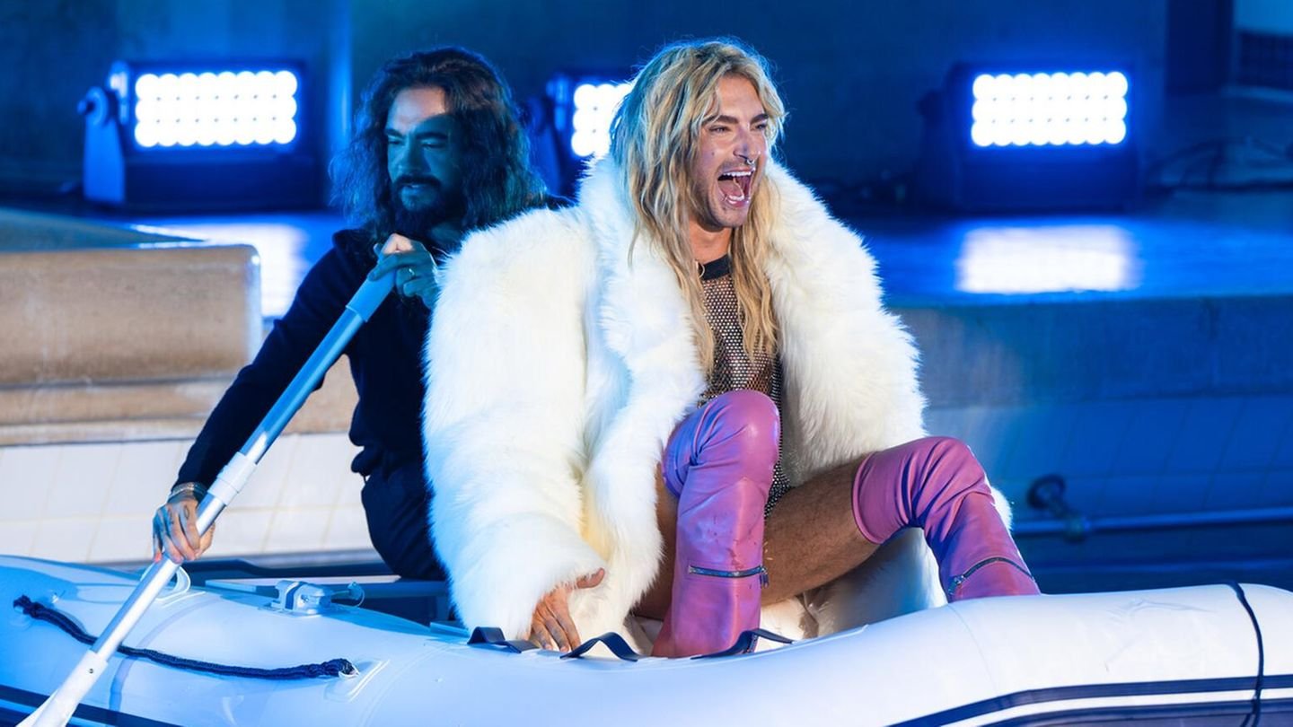 Die Kaulitz-Brüder mischen Klums Männer-Models auf