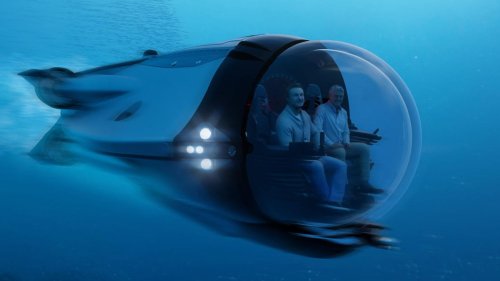 Ein U-Boot, schneller als ein Delfin: Mit diesem Unterwasser-Ferrari sollen Superreiche die Meere erkunden