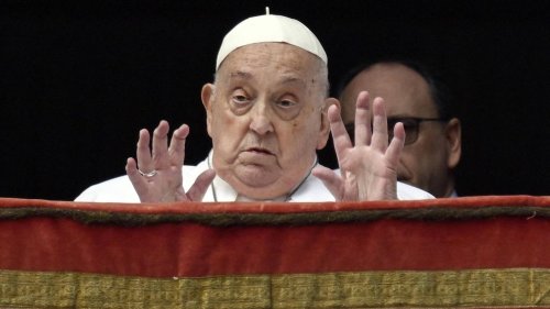 Das war Papst Franziskus' letzter Auftritt – einen Tag vor seinem Tod