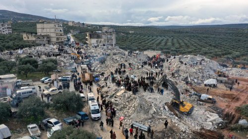 3600 Tote, Häuser in Schutt und Asche: Diese Bilder zeigen die Zerstörung in der Türkei und Syrien