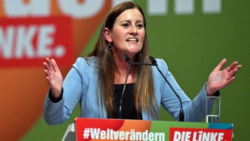 Janine Wissler und Europapolitiker Martin Schirdewan bilden die neue Doppelspitze der Linken