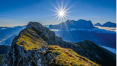 Sonne, Licht und Gipfel: So traumhaft sehen die Bayerischen Alpen aus
