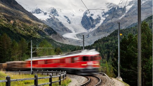 Schweizer Bernina Express wird 50: Das sind die schönsten Berg- und Zahnradbahnen
