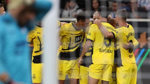 Borussia Dortmund bleibt ungeschlagen und setzt sich an die Tabellenspitze