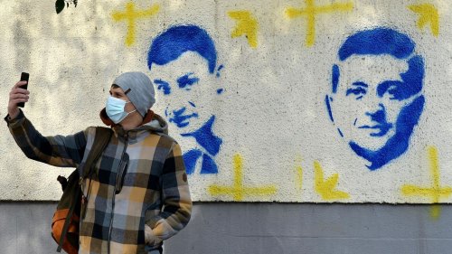 Brüchiger Burgfrieden in Kiew: Der Präsident geht auf den Bürgermeister los