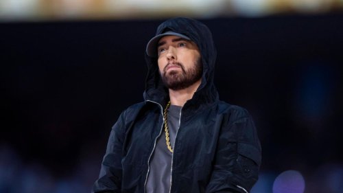 Eminem ist auf dem Cover eines Spiderman-Comics zu sehen – mit einer legendären Szene