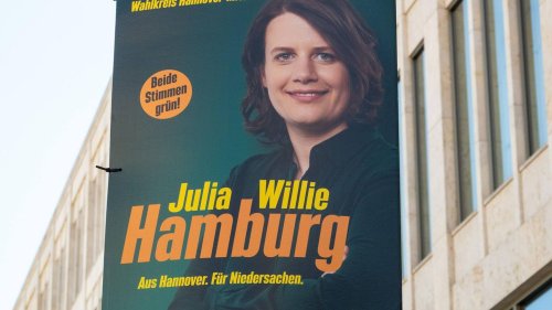 Peinlicher Fehler: "Niedersachen" auf Grünen-Wahlplakat sorgt für Spott