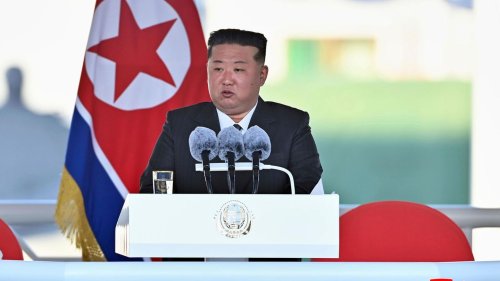 Schwere Panne bei Zeremonie für Nordkoreas neuen Zerstörer